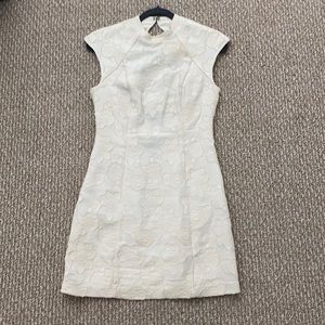 Cream Cocktail Dress